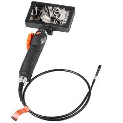 Camera endoscop pentru inspectie Vevor ecran IPS 5 inch, Zoom 8X, 8 lumini LED, IP67, lungime 1 m, articulat in 2 directii FMG-QXNKJ24352800VCKBV0