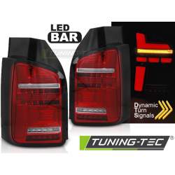 Stopuri LED LED BAR TAIL LIGHTS Rosu Alb SEQ VW T6.1 20- OEM BULB KTX3-LDVWP6