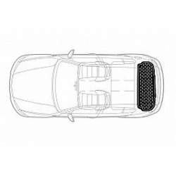 Covor portbagaj tavita Renault Captur 4x2 2016-2019 Facelift MALE-15233