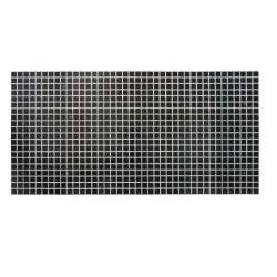Panou decorativ, PVC, model mozaic, negru, 96x48.5cm MART-PVC0055