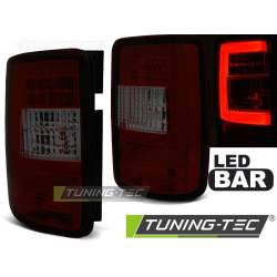 Stopuri LED compatibile cu VW CADDY 03-03.14 Rosu Fumuriu LED BAR KTX3-LDVWF7
