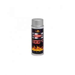 Spray argintiu vopsea rezistent termic profesional universal +800°C 400ml MALE-20842