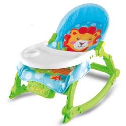 Balansoar pentru copii cu vibratii si scaun de masa Lion MAKS-48