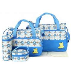 Geanta pentru mamici Mama Bag Emilia Blue MAKS-238