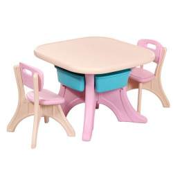 Masuta cu doua scaune Comfort Pink 18109 MAKS-837