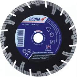 Disc diamantat segmentat pentru beton armat, 115mm, Dedra MART-H1192