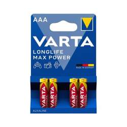 Set 4 baterii Varta Max Power, LR03, AAA FMG-LCH-VAR-4703