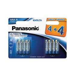 Set 8 baterii Panasonic LR03, AAA, Longlife Alcalin FMG-LCH-PAN-LR03EV-8