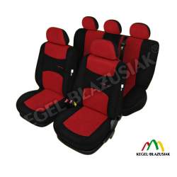 Huse scaune auto Sport Line Super Marime L,  AirBag Rosu Kft Auto