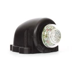 Lampa gabarit Universala, 12/24V, cu LED rosu, omologare ECE, rotunda cu suport de fixare, Stanga/Dreapta, 1 bucata Kft Auto