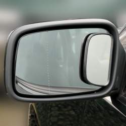 Oglinda  miniconvexa exterioara unghi mort 8.3 x 4.7cm, fixeare cu banda dublu adeziva Kft Auto