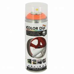 Spray vopsea cauciucata Kolor Dip Orange Fluorescent 400ml Kft Auto