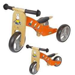 Tricicleta Miffy 2in1, pentru copii 1-2 ani Kft Auto