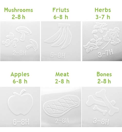 Deshidrator Adler pentru Alimente, Ciuperci, Fructe, Legume sau Ierburi, Putere 400W, 4 Nivele