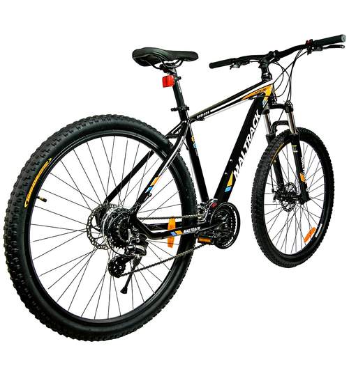 Bicicleta ROW MTB MalTrack BIG BOSS cu 24 Viteze, Amortizor, Roti 29 Inch