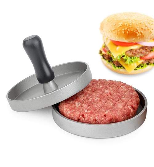 Presa pentru carne Burger cu maner, diametru 12 cm