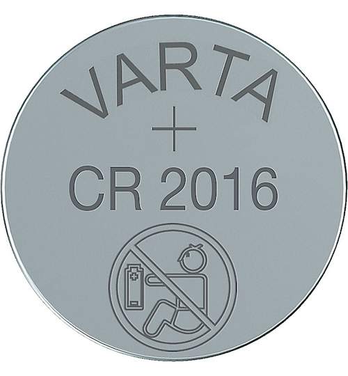 Baterie 3V CR2016 Varta Lithium ambalaj punga ManiaCars