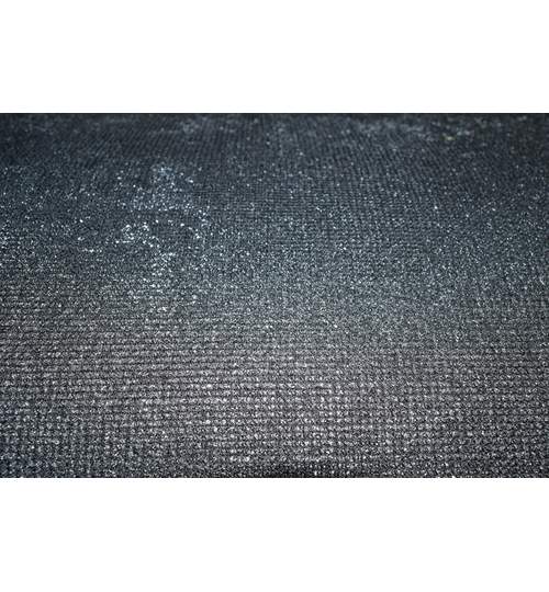 Material special pentru COVORASE auto romb negru/cusatura albastra.Cod: COV02NA ManiaCars