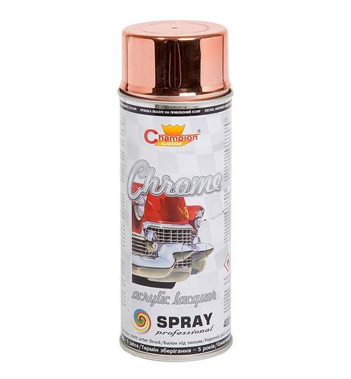Spray vopsea Profesional CHAMPION CROM CUPRU 400ml ManiaCars