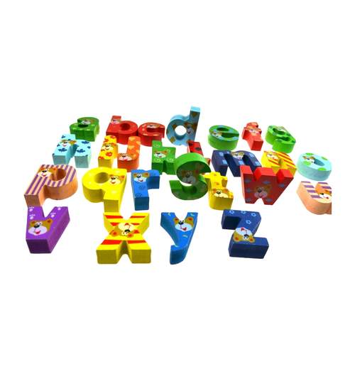 Set Educational Tabla cu Litere Multicolore pentru Invatarea Alfabetului pentru Copii