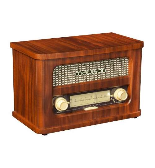 Radio retro FM cu acumulator Bluetooth