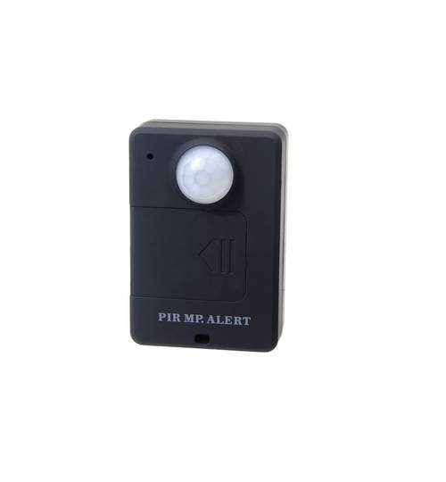 Senzor de prezenta spion Mini Wireless PIR MP.Alert Alarm Anti-hoti cu detectie miscare si alerta GSM Dual Band