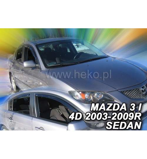 Paravant auto Mazda 3, 2003-2009 Set fata si spate – 4 buc. by ManiaMall