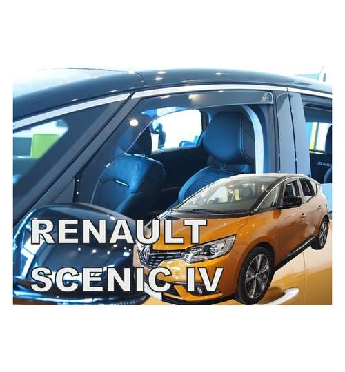 Paravanturi Renault Scenic IV, dupa 2017- Set fata – 2 buc. by ManiaMall