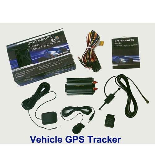 Tracker Auto GPS GSM GPRS TK-103 B, Monitorizare Vehicule