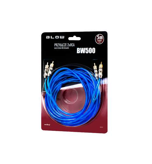 Cablu audio Blow, 2xRCA-2xRCA, 5m