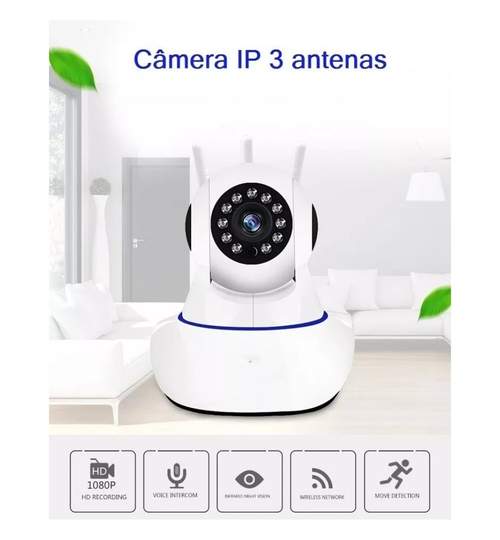 Camera IP rotativa wireless de interior, Zenteko HD 720P, leduri IR la 10 metri, Pan/Tilt cu filmare HD SM901