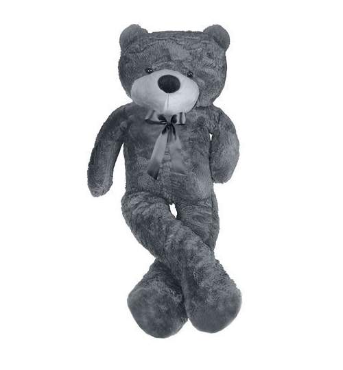 Ursulet de plus, 130 cm, culoare gri