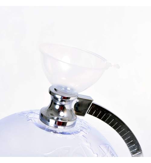 Dozator de bauturi in forma de glob pamantesc, capacitate 1.8L, cu robinet inclus