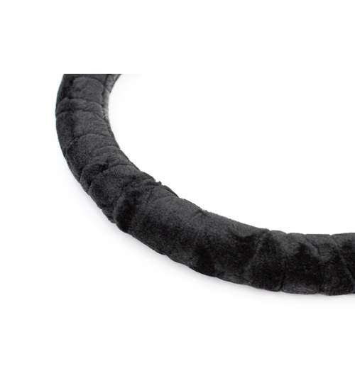 Husa volan material textil, marimea M, 37-39cm, negru