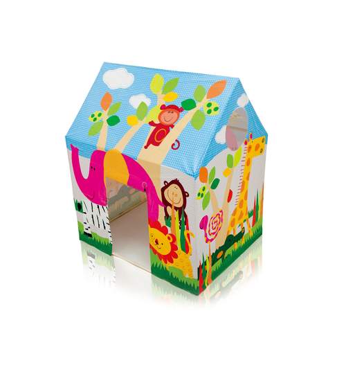 Cort de joaca pentru copii, model casuta jungla, utilizare interior/exterior, 95 x 75 x 107 cm