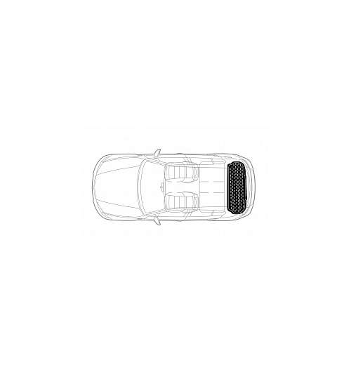 Covor portbagaj tavita Mini Countryman (R60) 2010-2017 COD: PB 6437 PBA1 Mall