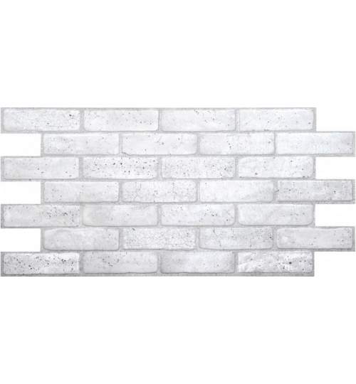 Faianta Decorativa 3D - Grey Bricks, 97 cm x 49 cm ManiaStiker