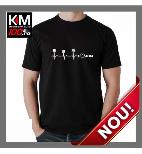 Tricou KM Personalizat JDM - cod:  TRICOU-KM-048 ManiaStiker