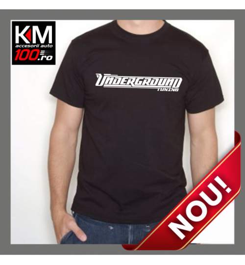 Tricou KM Personalizat UNDERGROUND - cod:  TRICOU-KM-129 ManiaStiker