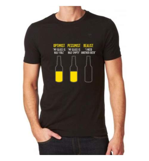 Tricou Personalizat - Beer points of view ManiaStiker