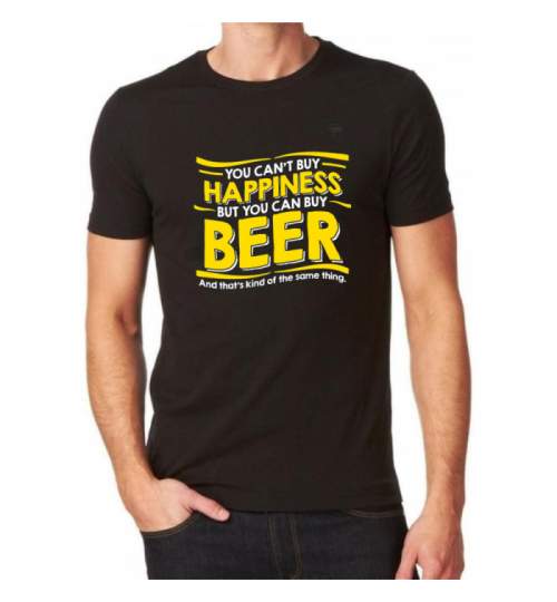 Tricou Personalizat - Buy beer ManiaStiker