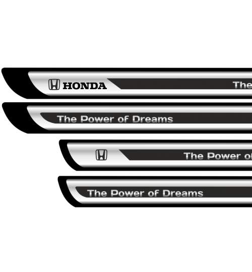 Set protectii praguri CROM - Honda ManiaStiker