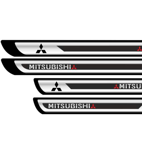 Set protectii praguri CROM - Mitsubishi ManiaStiker