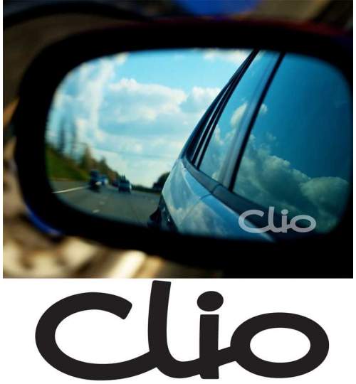 Stickere oglinda ETCHED GLASS - CLIO (set 3 buc.) ManiaStiker
