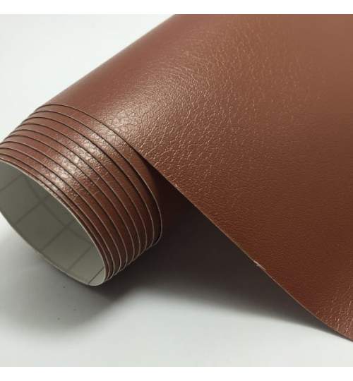 Folie auto DECO - Maron Leather (30 x 45cm) ManiaStiker