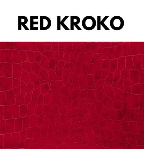 Folie colantare ornamente - Red KROKO (45cm x 2m) ManiaStiker