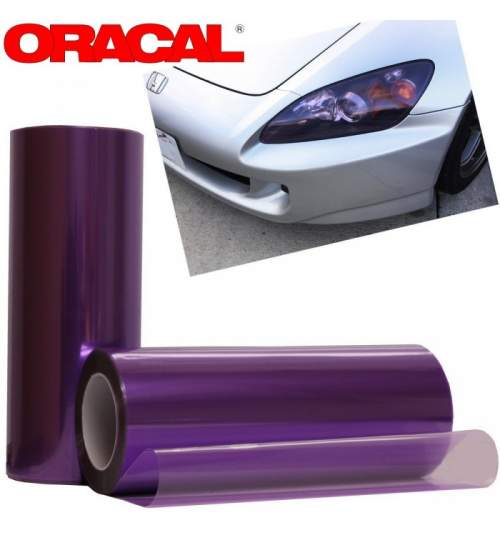 Folie protectie faruri / stopuri ORACAL (100 x 50 cm) - violet ManiaStiker