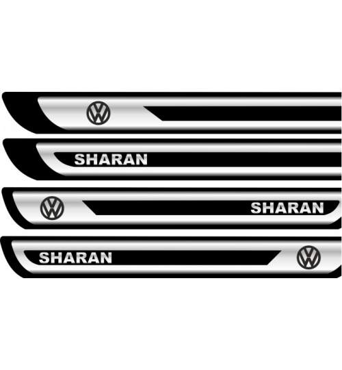 Set protectii praguri CROM - VW Sharan ManiaStiker