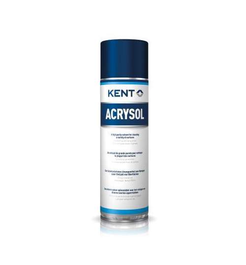 Spray curatare urmele de silicon,grasime, ceara, adezivi si de tarcu, utilizare universala Kent Acrysol 500ml Kft Auto