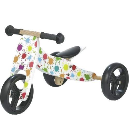 Tricicleta Miffy 2in1,58x45x36 cm, pentru copii 1-2 ani Kft Auto